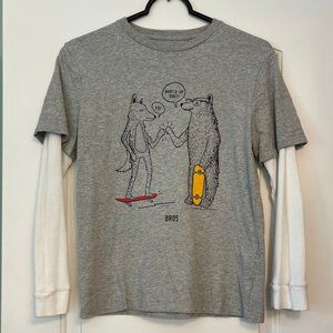 GAP KIDS Long Sleeve T Shirt/Top for Boys  Size XXL (14-16)